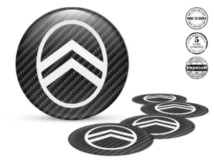 Citroen Decalcomania Cerchio Auto Emblemi Alta Qualità